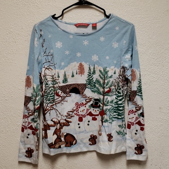 Merry&Bright Tops - Merry&Bright Holiday Long Sleeved Shirt